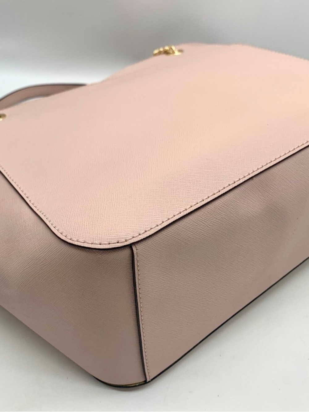 Michael Kors Blush Pink Saffiano Leather Tote Bag - Picture 4 of 7